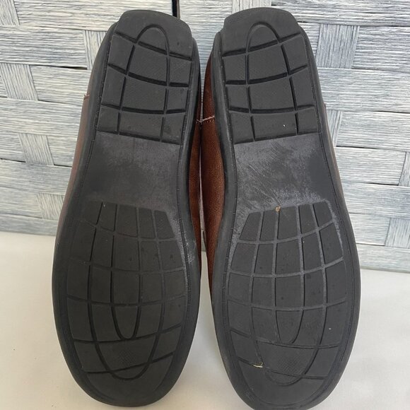 Steve Madden Unisex - Child Blange Loafers Leather Upper Brown sz 3 - Picture 6 of 7